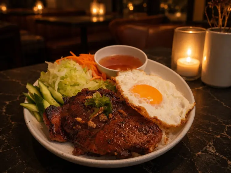 Special pork chop rice