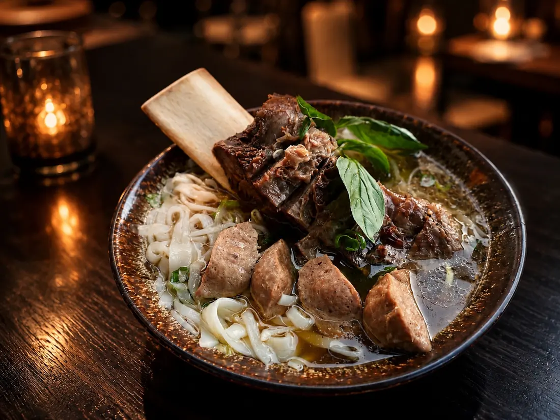 Short Rib Phở at Délice